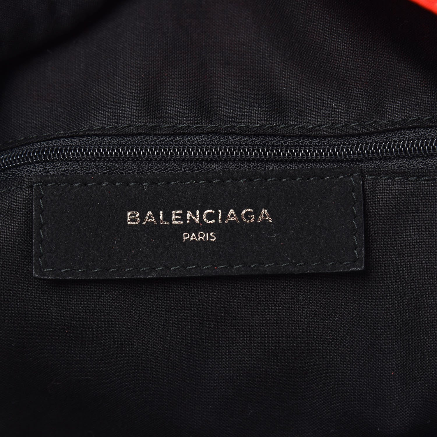 Balenciaga Twill Nylon Allover Logo Print Explorer Backpack Rouge Vermillion White 6 of 9