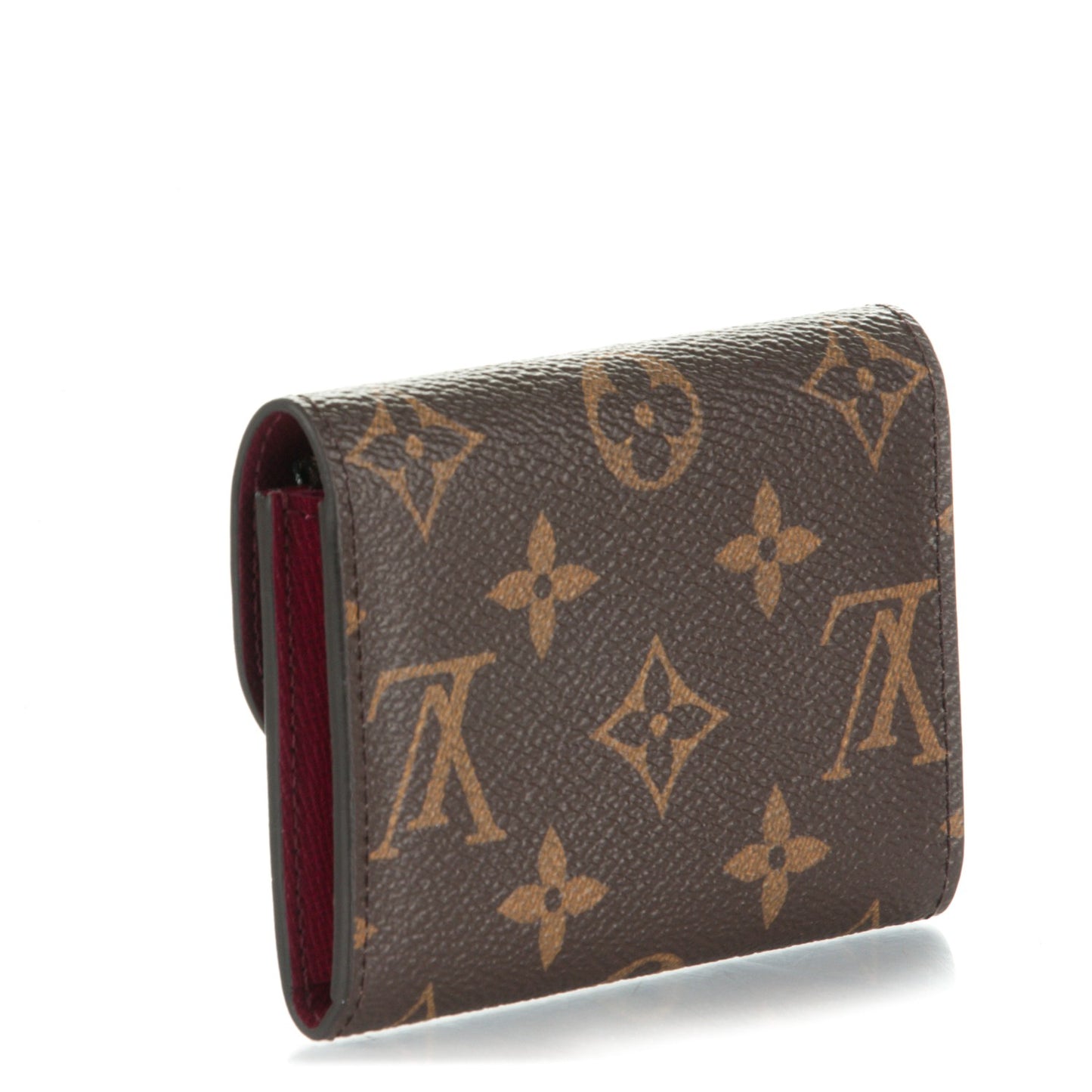 Monogram Rosalie Coin Purse Fuchsia