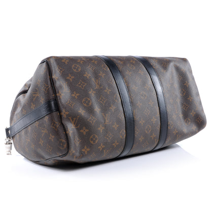 Louis Vuitton Monogram Macassar Keepall Bandouliere 45 4 of 7
