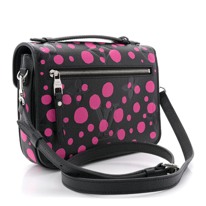 Louis Vuitton LV x YK Empreinte Monogram Giant Pochette Metis Black Fuchsia 3 of 11