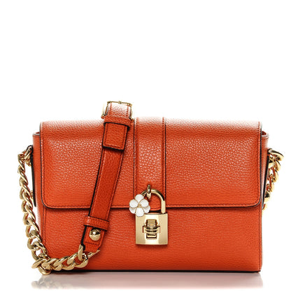 Dolce & Gabbana Calfskin Mini Miss Bonita Satchel Arancio 1 of 7