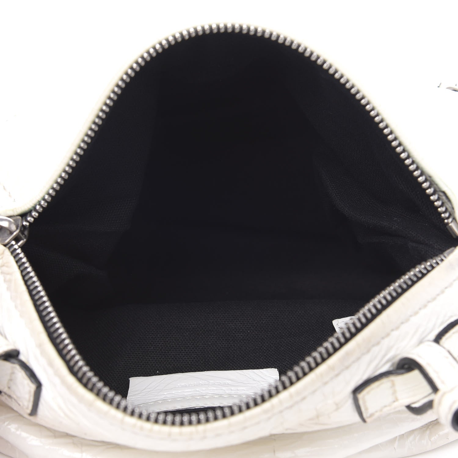 Givenchy Crinkled Patent Deerskin Mini Pandora White 5 of 17