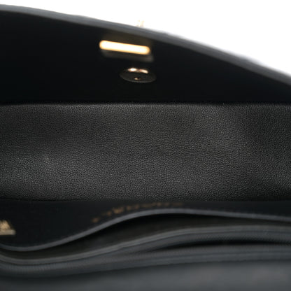 Chanel Lambskin Quilted Mini Rectangular Flap Black 5 of 11