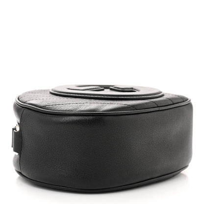 Gucci Sakai Be Green Calfskin Diagonal Stitched Mini Blondie Shoulder Bag Black 4 of 10
