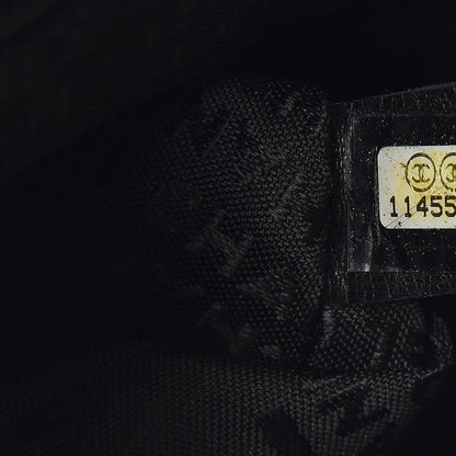 Chanel Lambskin Stitched Medium Ultimate Soft Tote Black 7 of 9