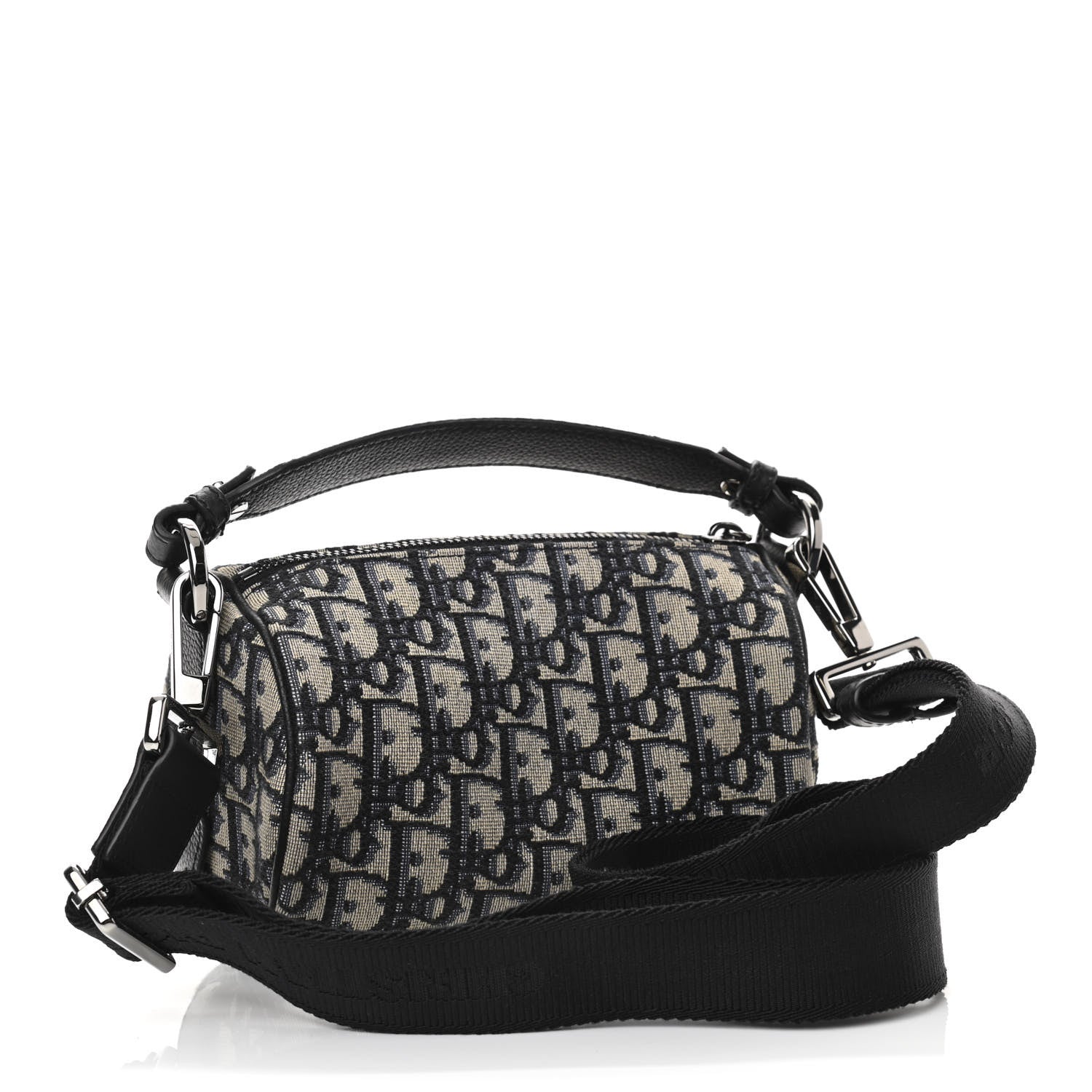 Christian Dior Oblique Mini Roller Messenger Bag Blue 2 of 10