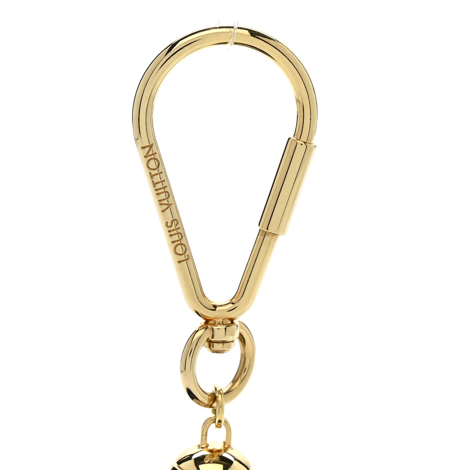 Louis Vuitton Mink Fur Fluffy Bag Charm Black 3 of 4