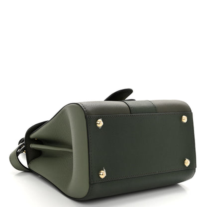 Delvaux Grained Rodeo Calfskin Mini Brillant Camaieux Satchel Kaki 3 of 10