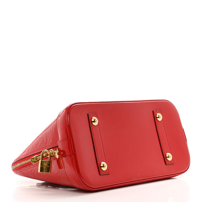 Louis Vuitton Vernis Alma PM Cherry 4 of 11