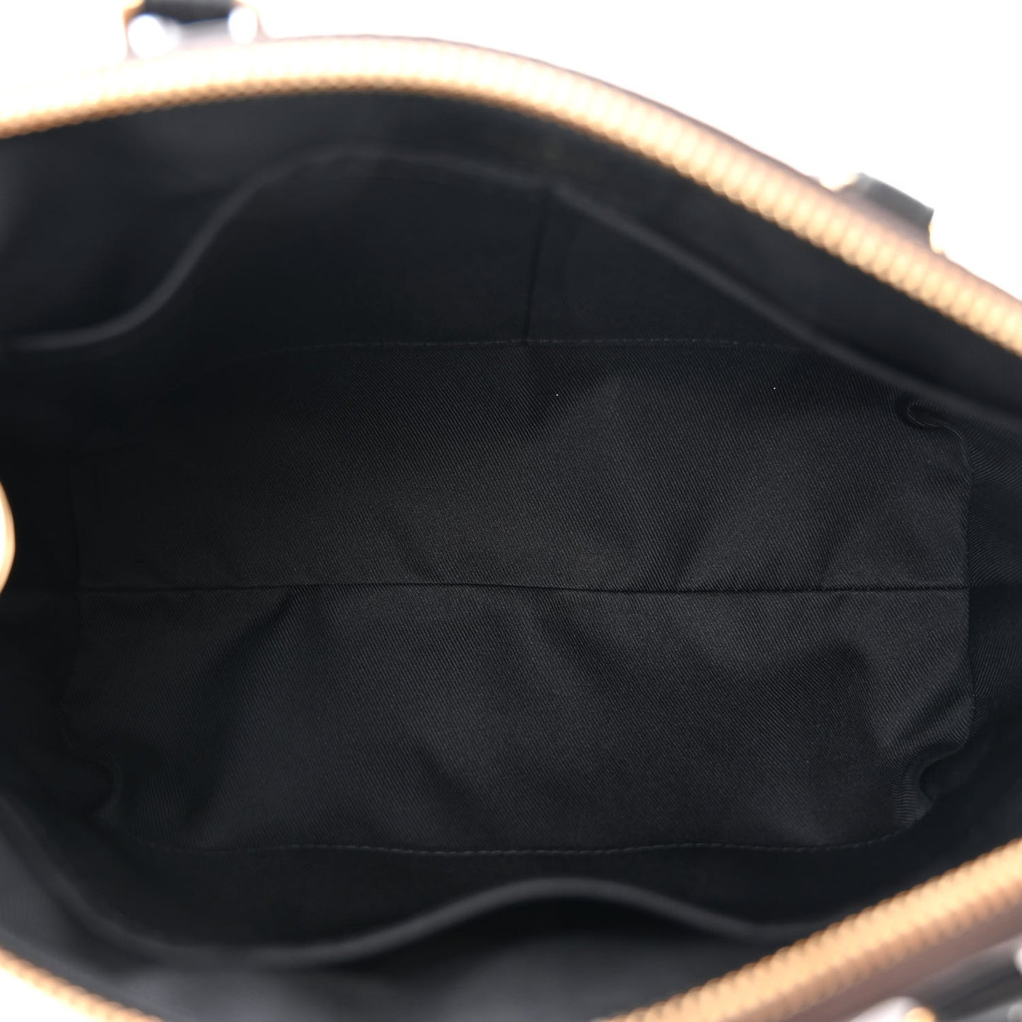 LOUIS VUITTON Damier Ebene Odeon Tote PM Black