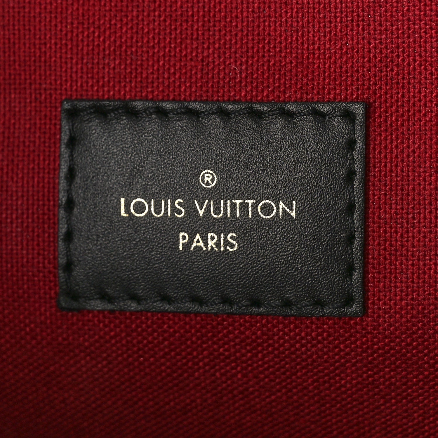 Louis Vuitton Monogram Montsouris PM Black 6 of 8