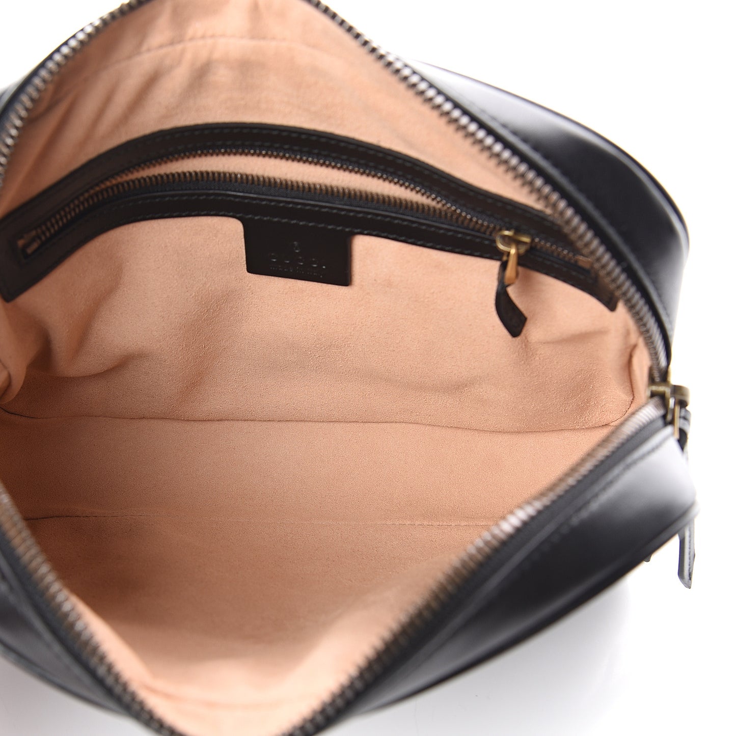 Calfskin Matelasse Mens GG Marmont Belt Bag 100 40 Black
