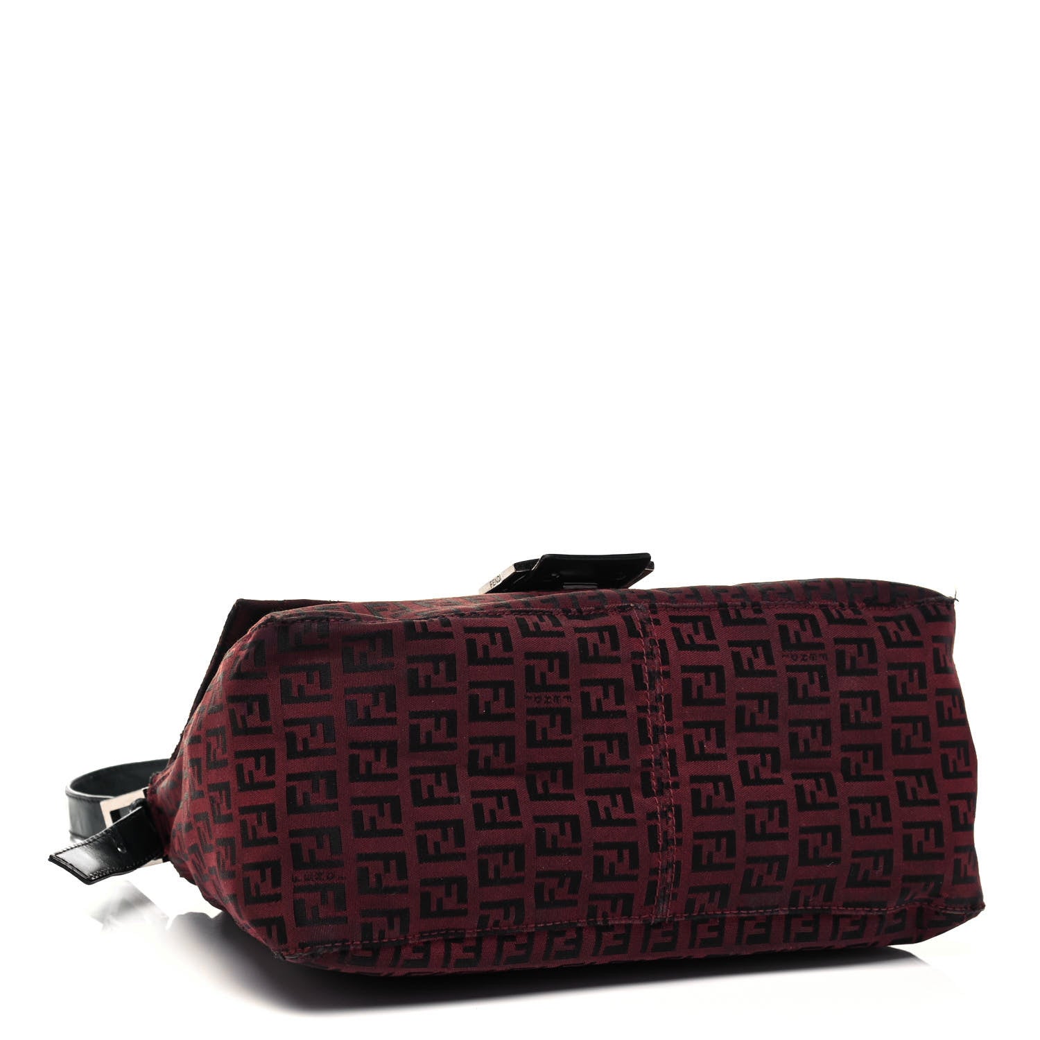 Fendi Zucchino Mama Baguette Red 4 of 9