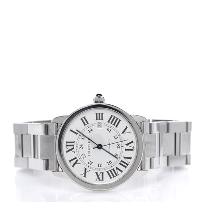 Cartier Stainless Steel 42mm Ronde Solo Automatic Watch 2 of 6