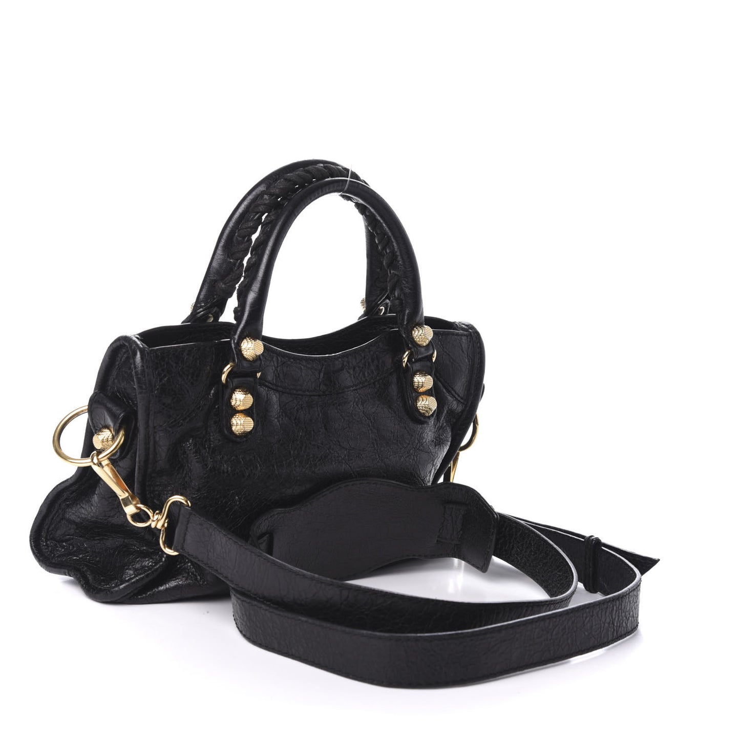 Agneau Giant 12 Gold Hardware Mini City Black
