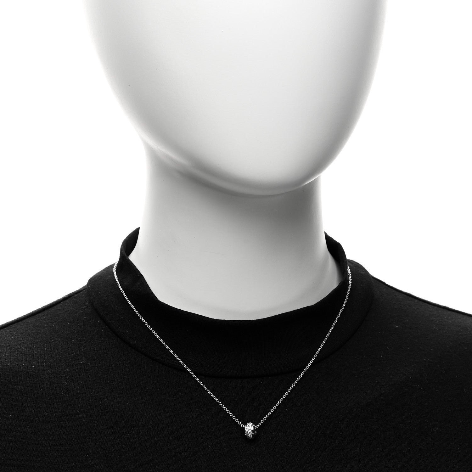 Piaget 18K White Gold Diamond Possession Pendant Necklace 2 of 5