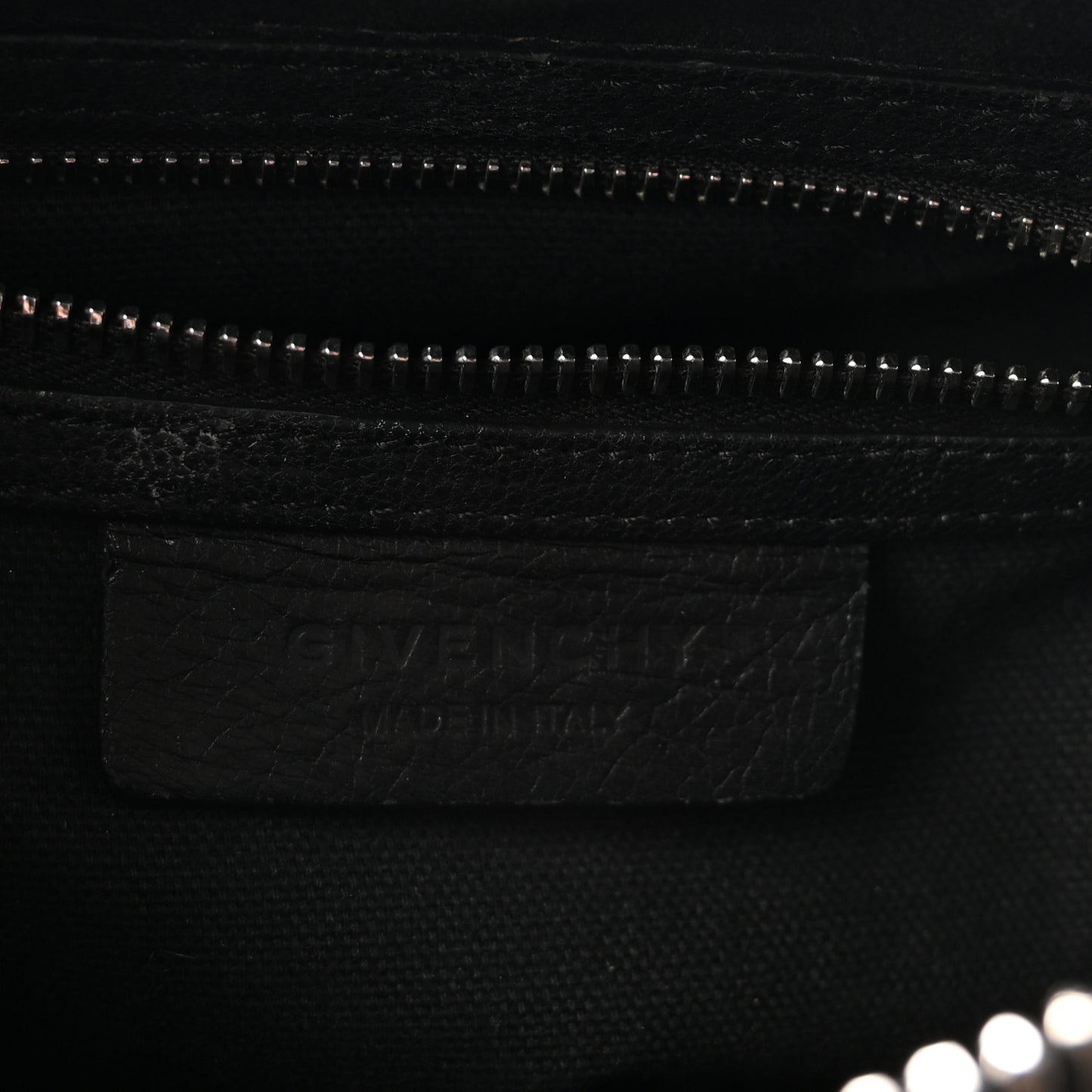 Sugar Goatskin Mini Antigona Black