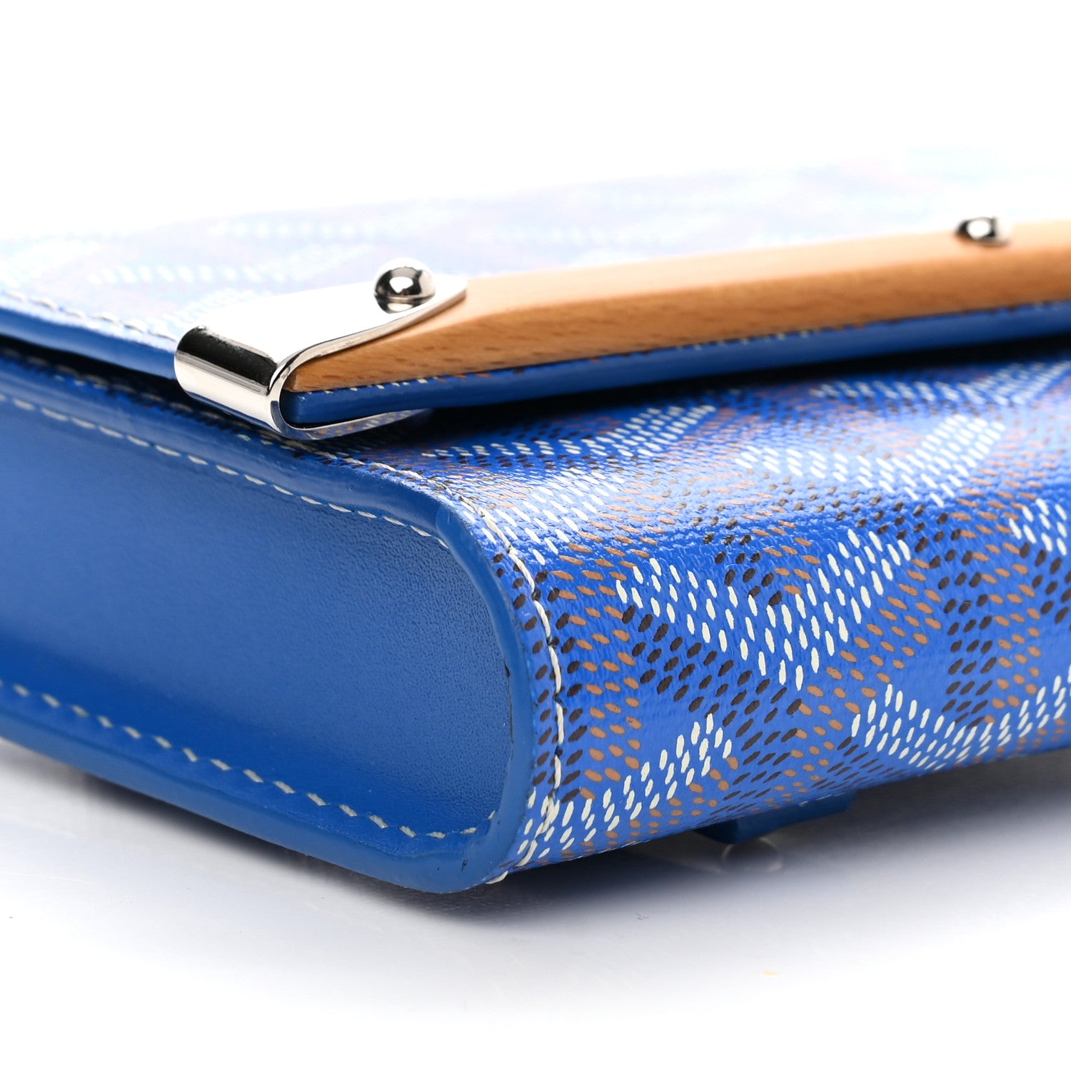 Goyard Goyardine Monte Carlo Mini Phone Case Sky Blue 9 of 10