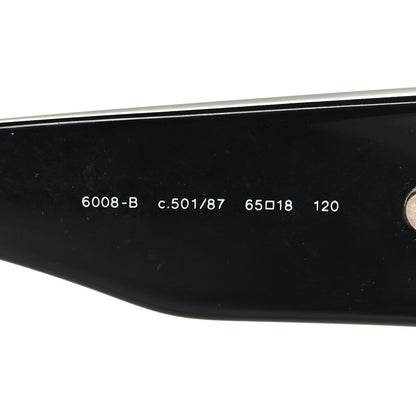 Chanel Acetate Crystal CC Sunglasses 6008-B Black 6 of 7