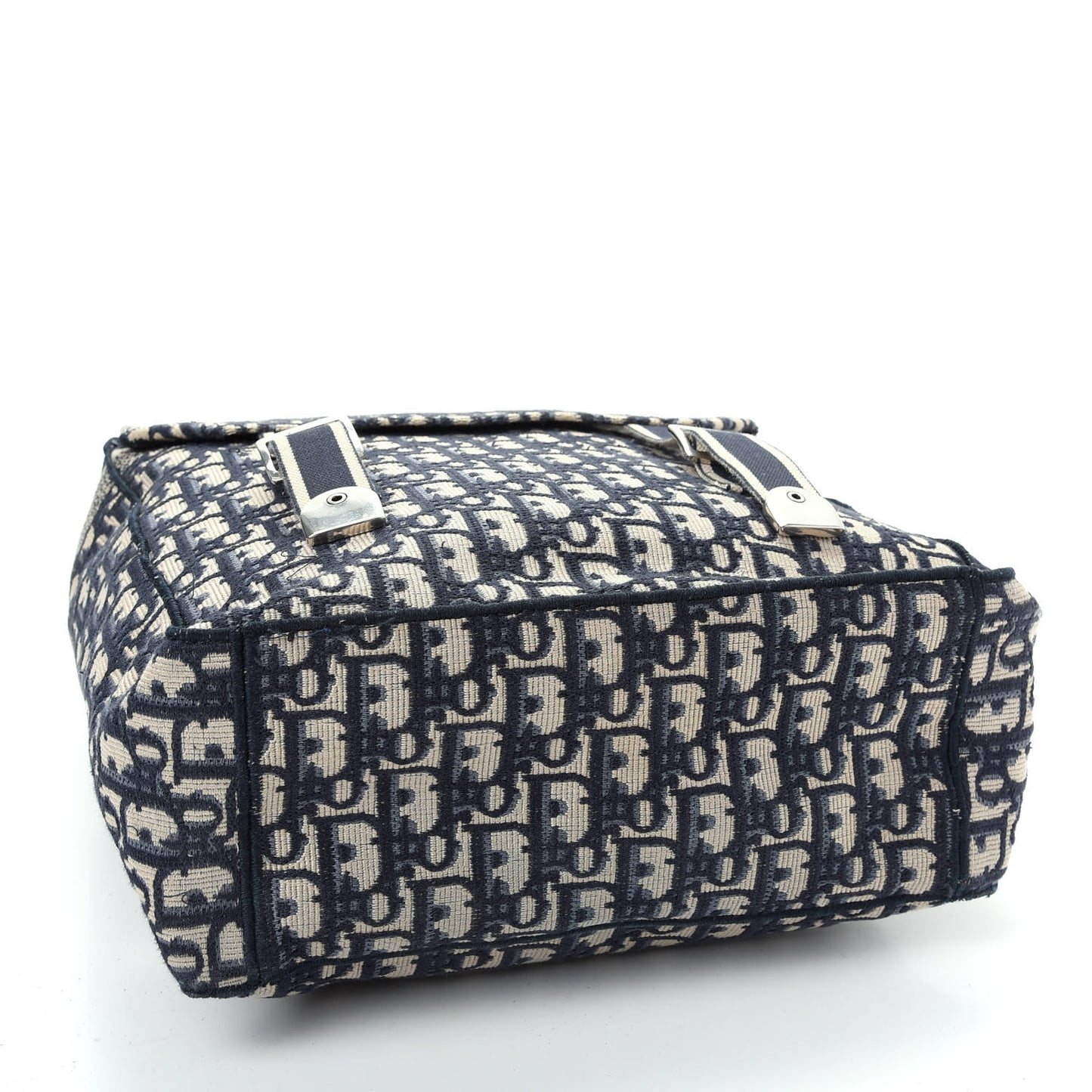 Oblique Backpack Blue White