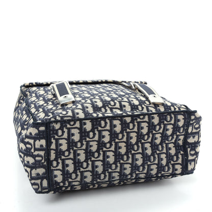 Christian Dior Oblique Backpack Blue White 3 of 8