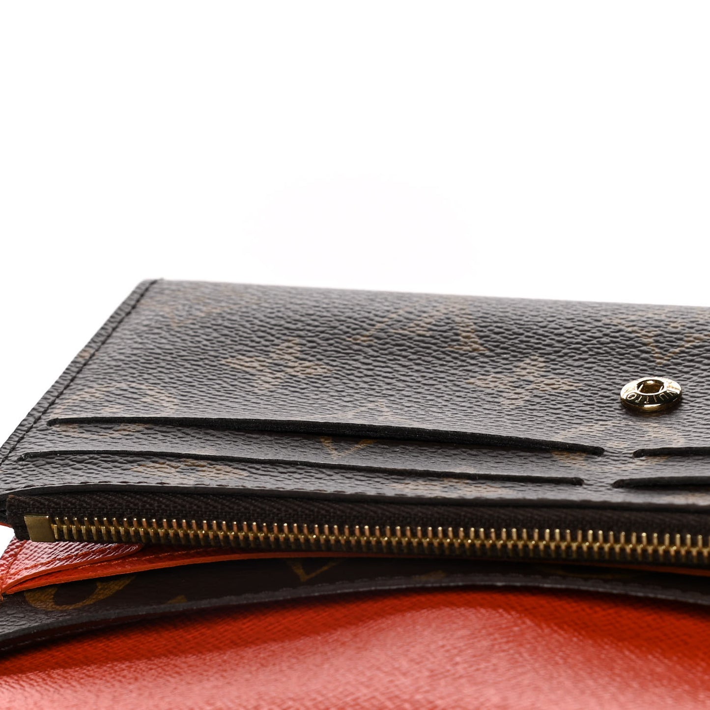 Monogram Emilie Wallet Piment