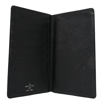 Louis Vuitton Epi Checkbook Organizer Wallet Black 4 of 6