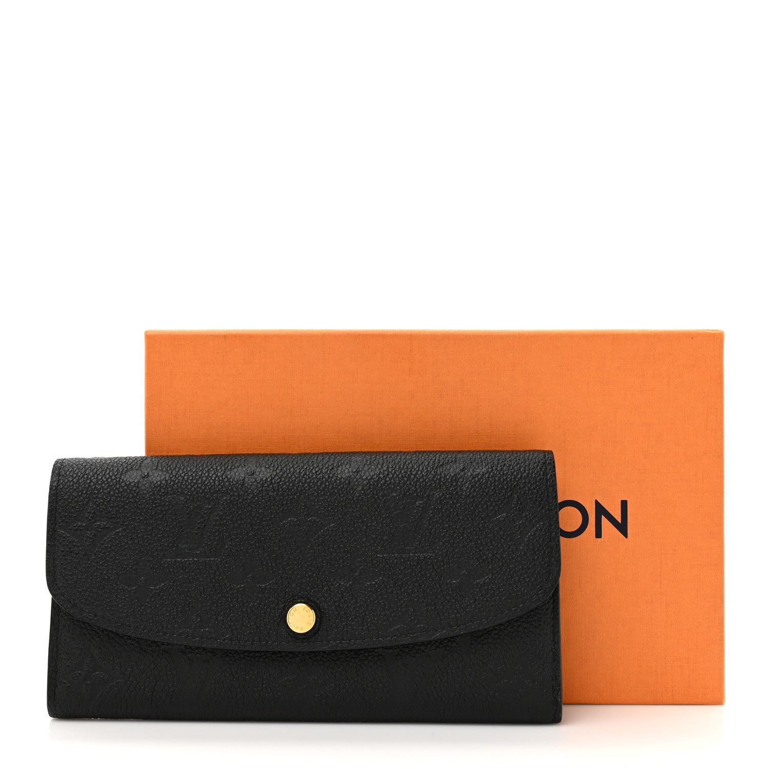 Louis Vuitton Empreinte Emilie Wallet Black Dune 7 of 7