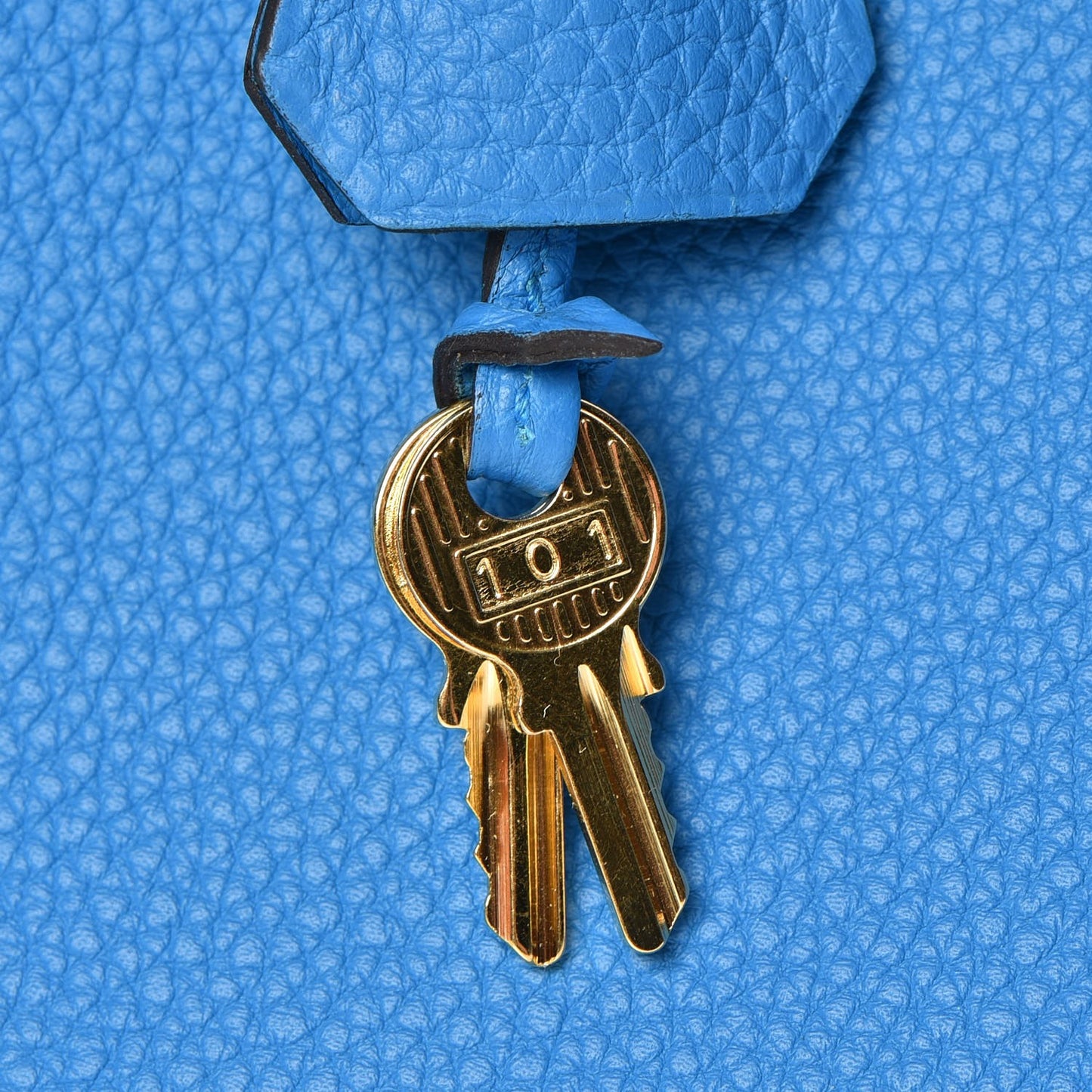 Togo Birkin 25 Bleu Zanzibar
