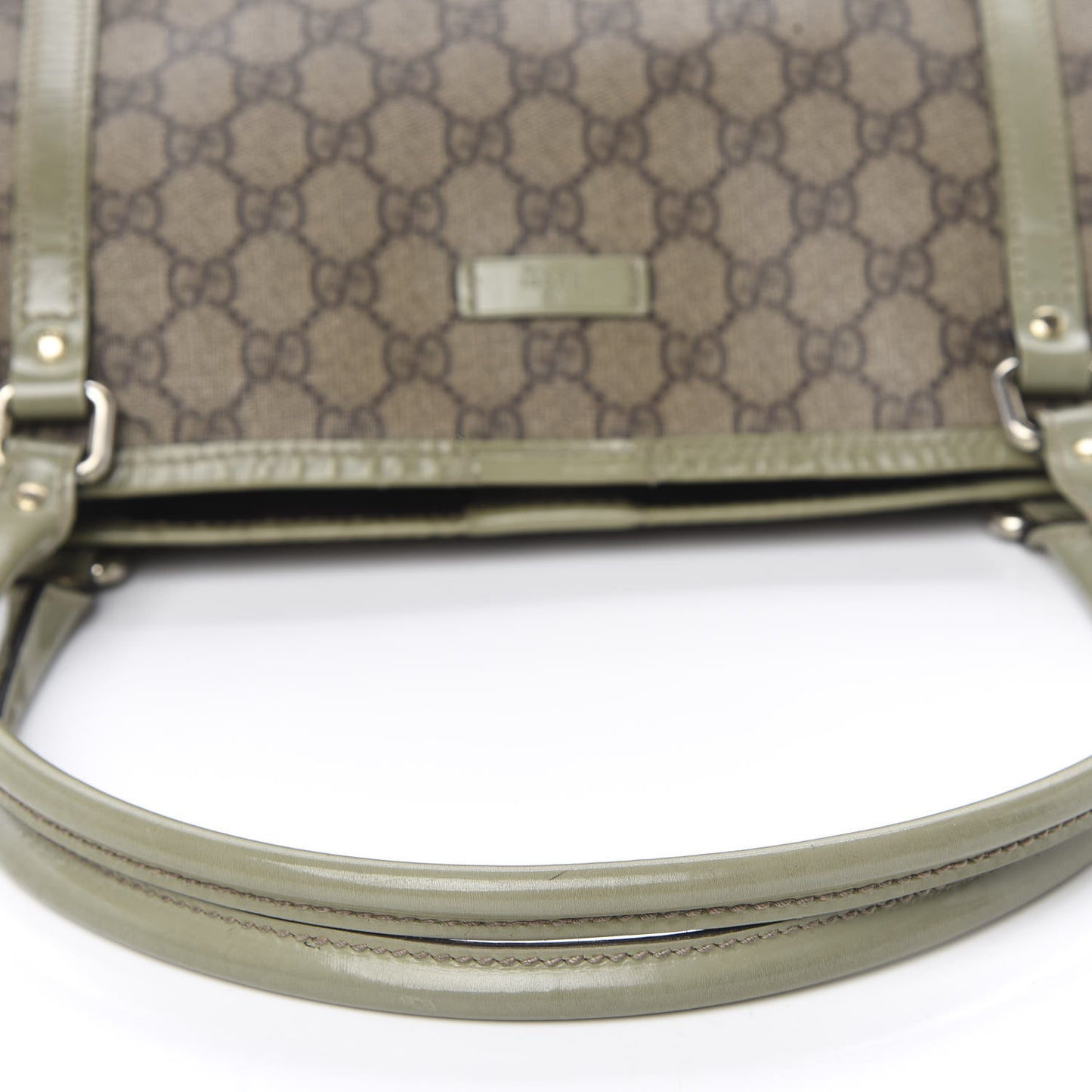 GG Plus Monogram Large Joy Tote Green