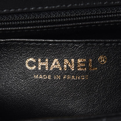Chanel Lambskin Quilted Mini Rectangular Flap Black 8 of 10