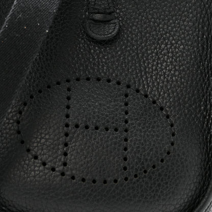 Hermes Taurillon Clemence Evelyne TPM Black 8 of 14