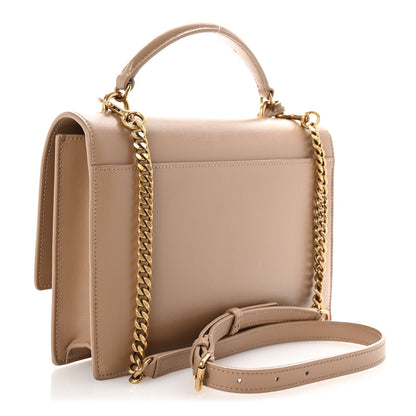 Saint Laurent Smooth Calfskin Medium Monogram Sunset Satchel Satchel Fox 3 of 9