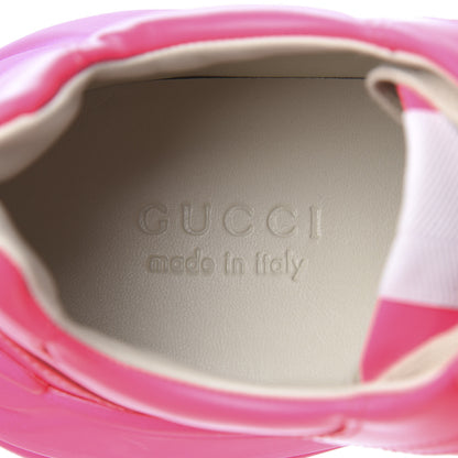 Gucci Calfskin Mens Rhyton Sneakers 10 Fuxia Fluo 8 of 10