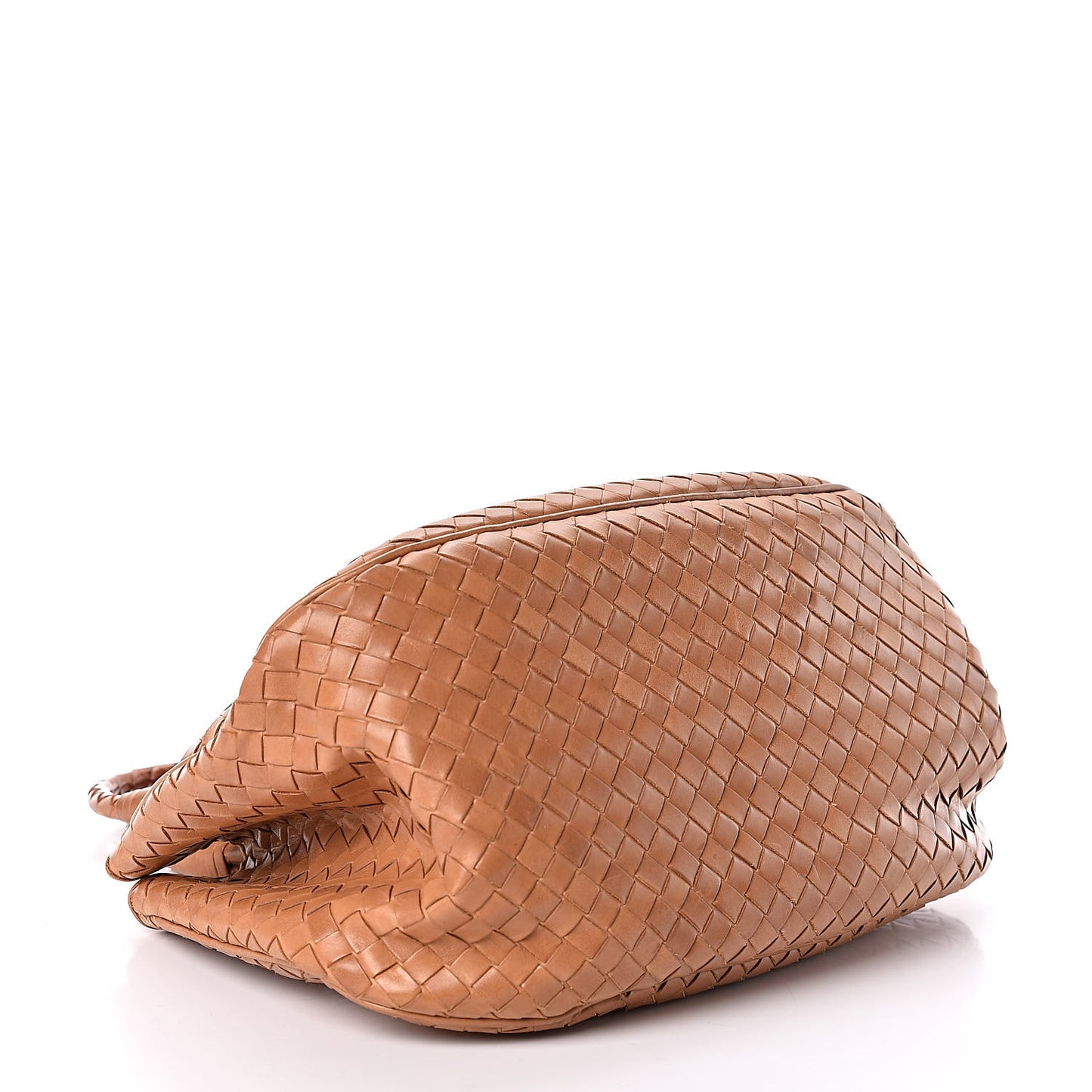 Nappa Intrecciato Woven Tote Noce