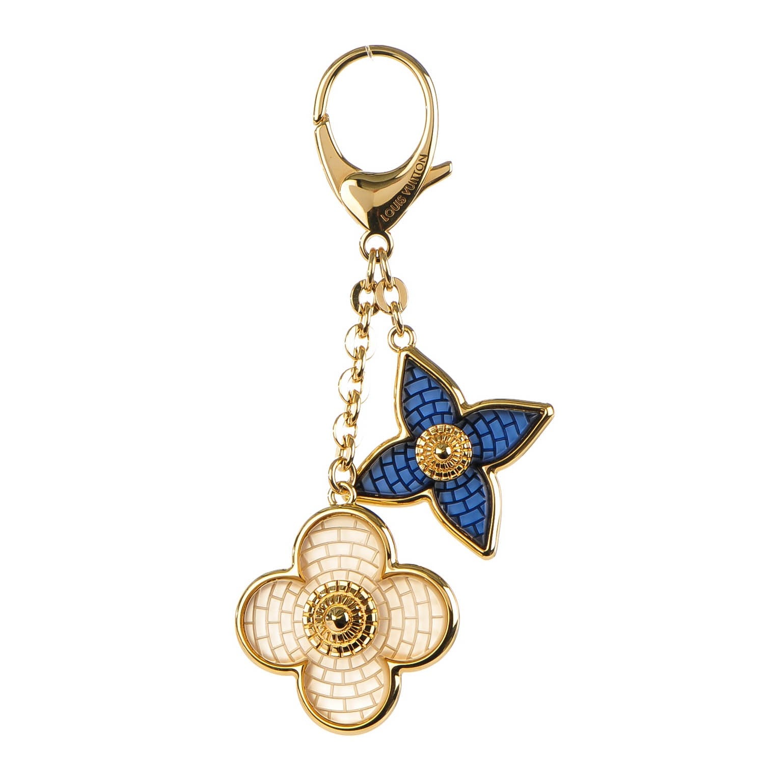 Louis Vuitton Mosaique Bag Charm Blue 1 of 5