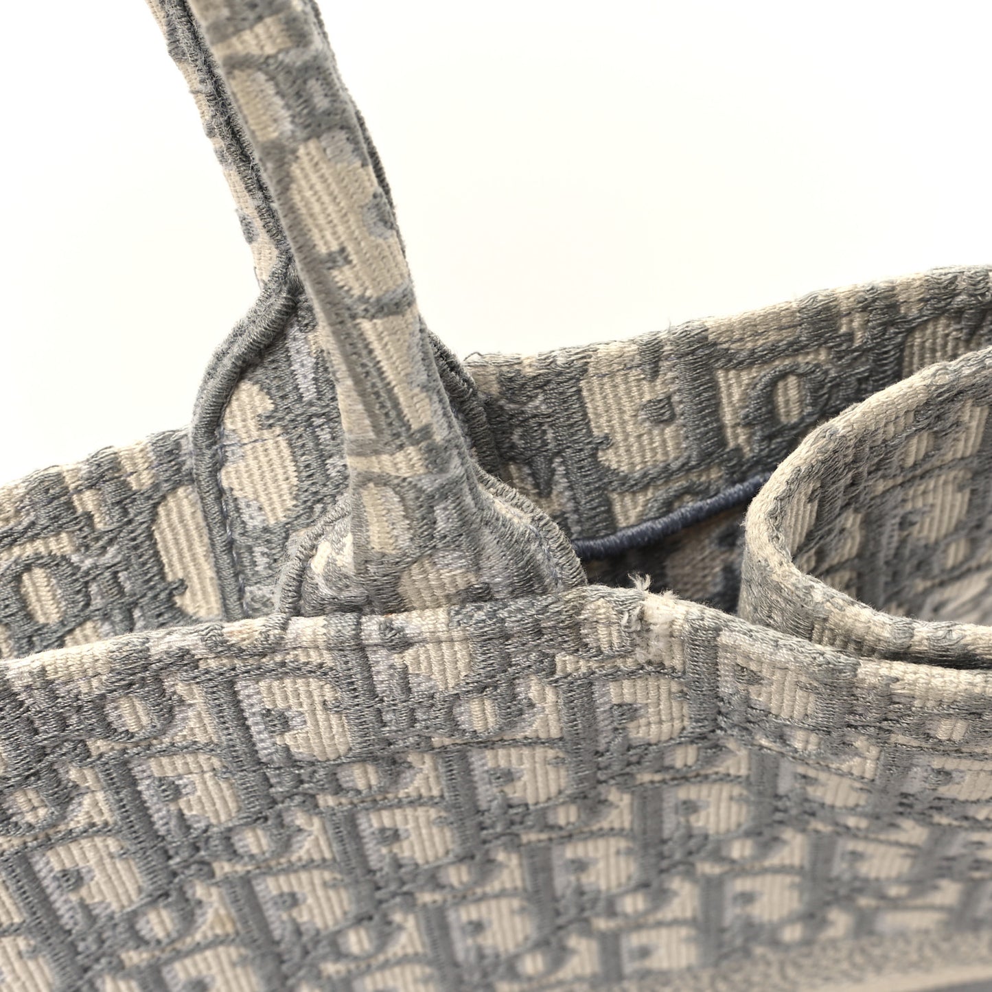 Oblique Large Book Tote Grey