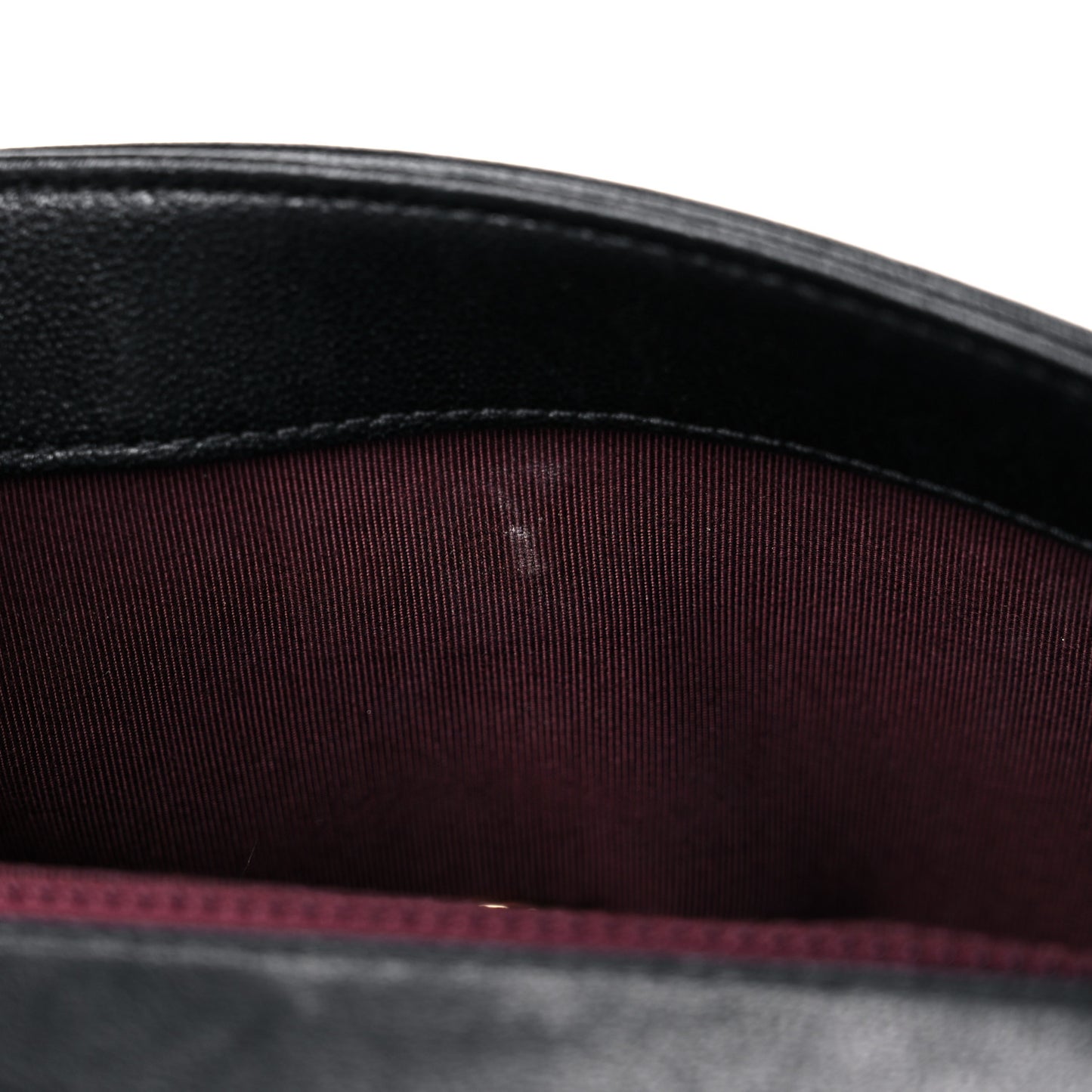 Sheepskin Quilted Medium Vintage Mademoiselle Flap Black
