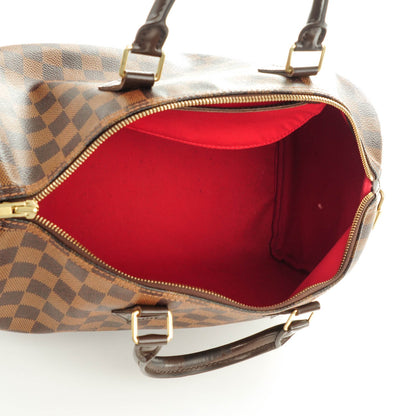 Louis Vuitton Damier Ebene Speedy 35 6 of 8