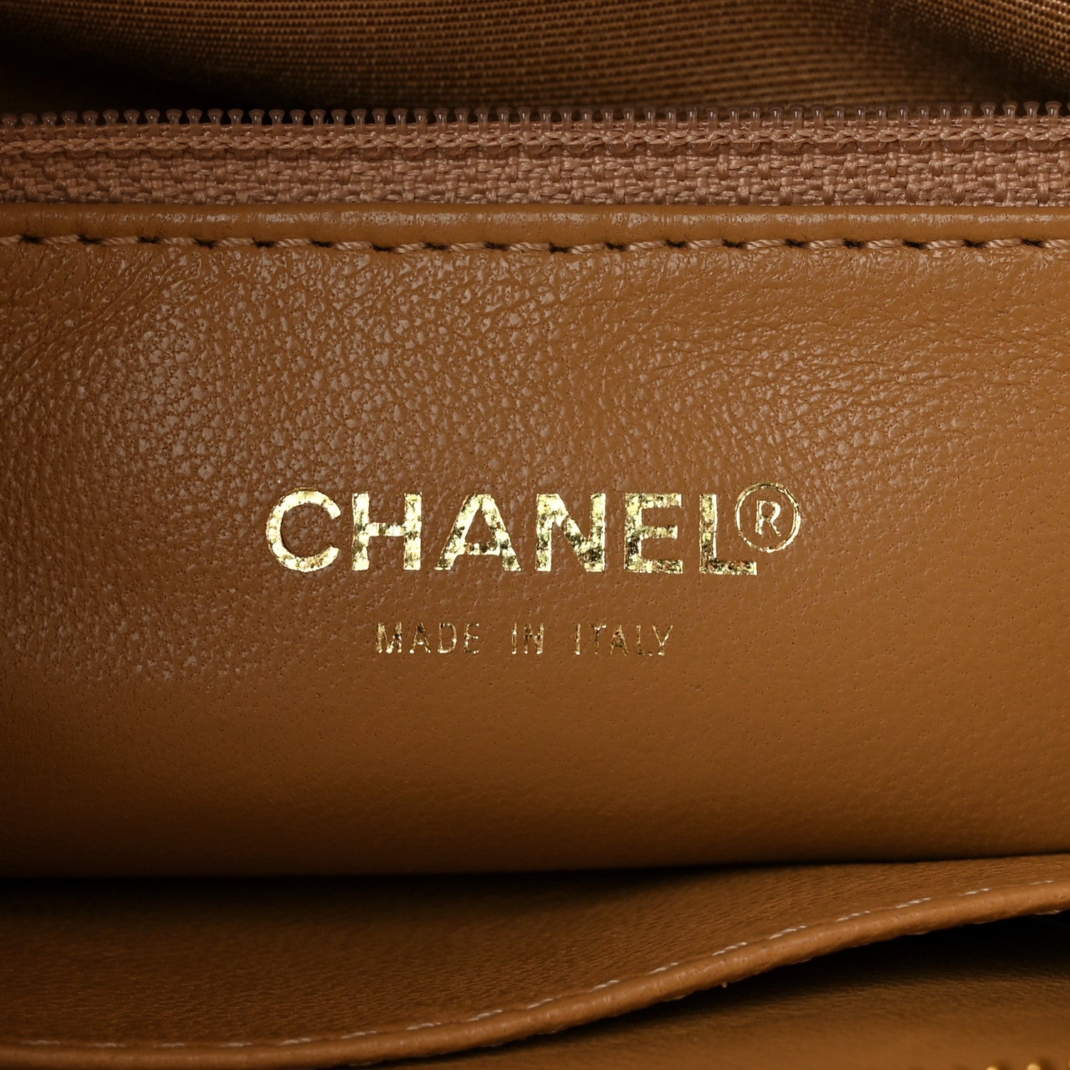 Chanel Caviar Quilted Medallion Tote Beige 6 of 11