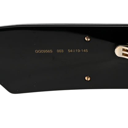 Gucci Acetate Square Frame Sunglasses GG0956S Black 5 of 8
