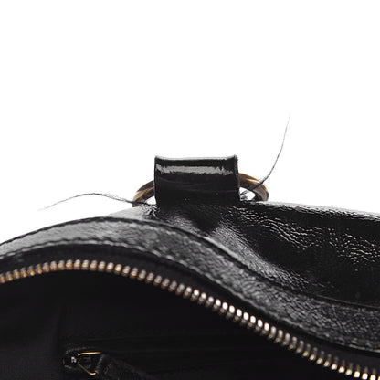 Saint Laurent Patent Oversized Muse Black 8 of 13