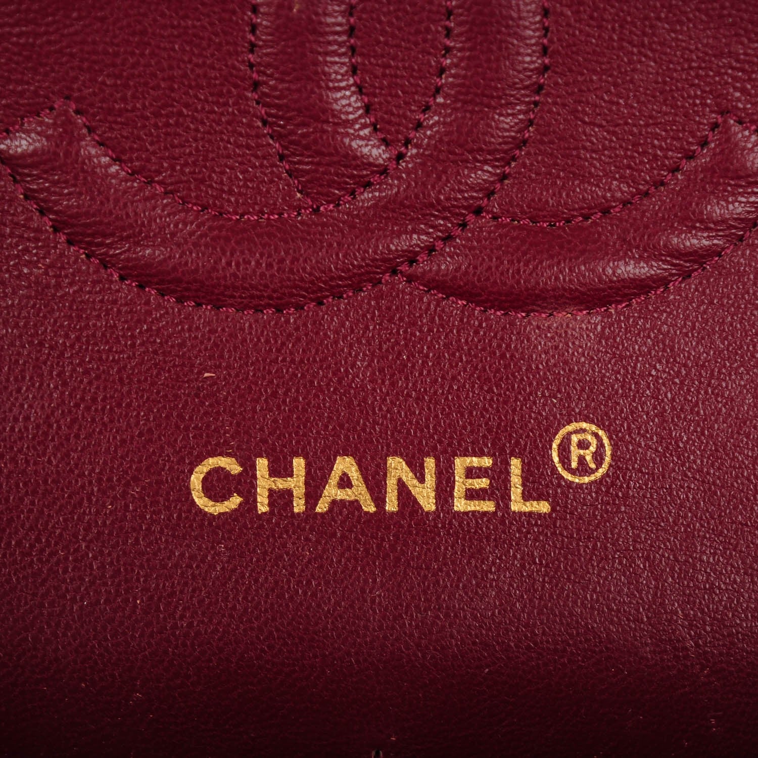 Chanel Wool Quilted Medium Double Flap Grey 6 of 9
