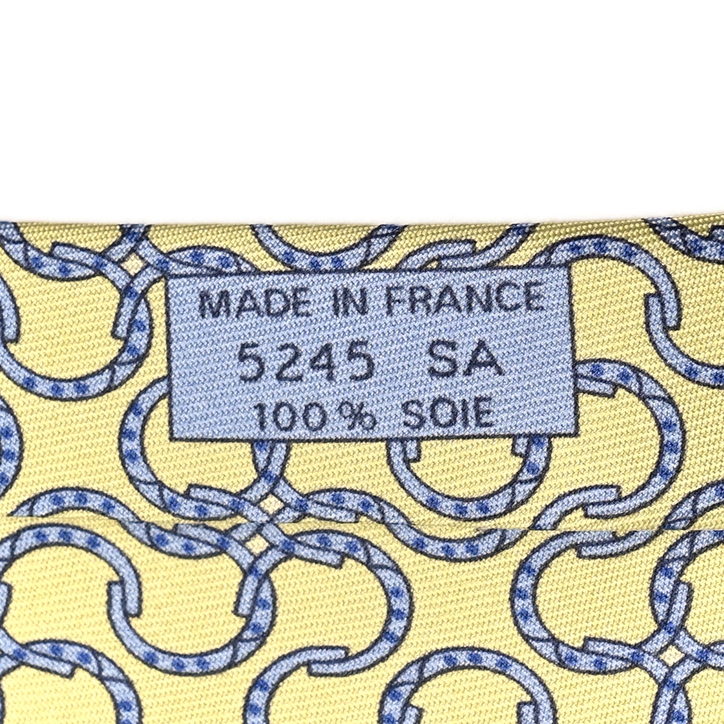 Printed Silk Mens Neck Tie Light Green