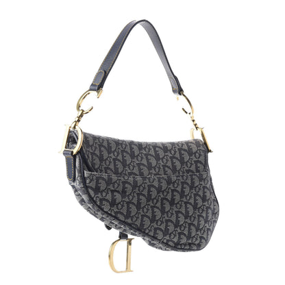 Christian Dior Monogram Saddle Bag Black 6 of 27