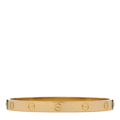 Cartier 18K Yellow Gold LOVE Bracelet 18 2 of 8