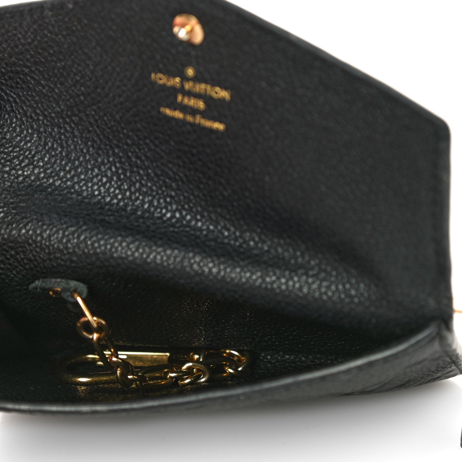 Louis Vuitton Empreinte Key Pouch Black 5 of 14