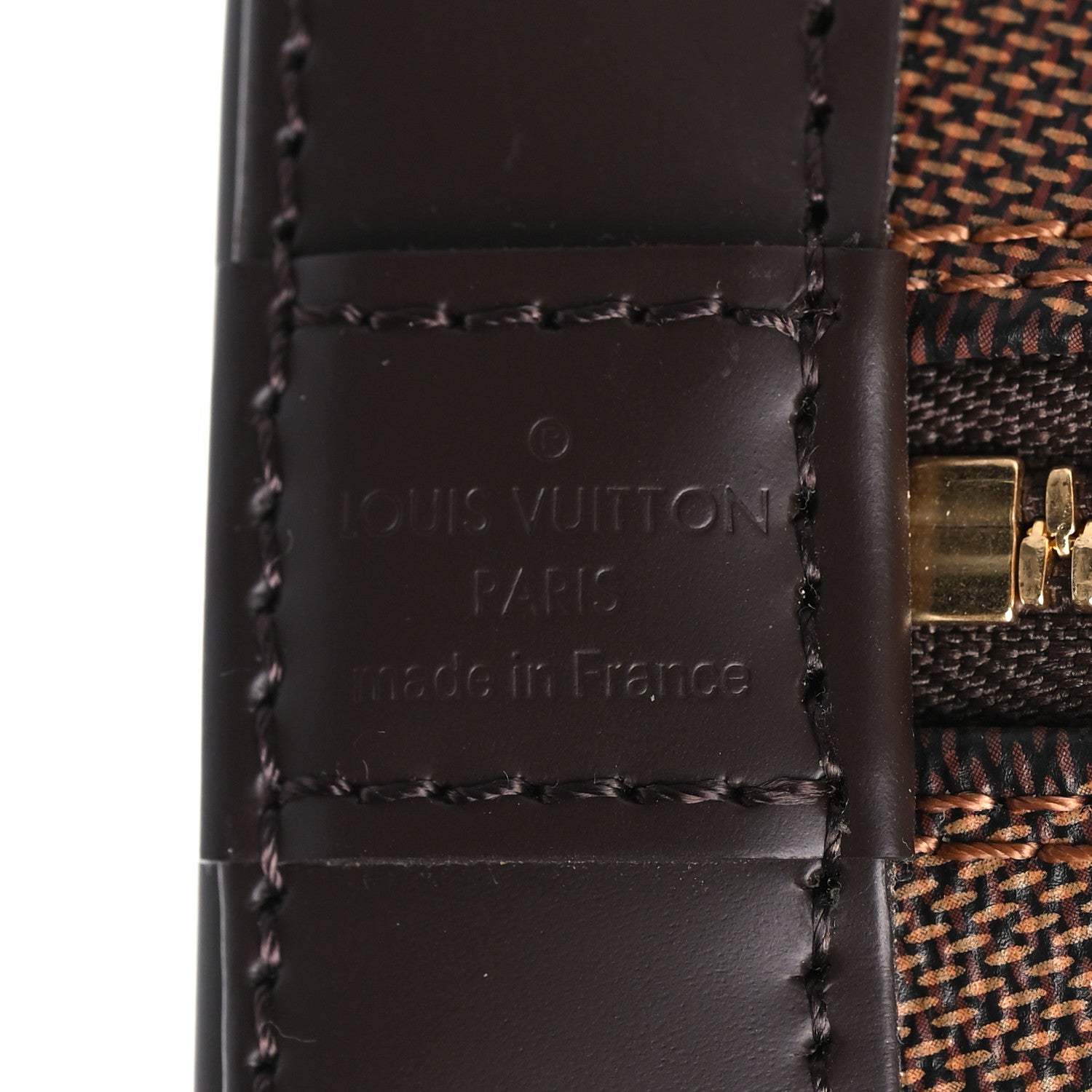 Louis Vuitton Damier Ebene Alma BB 6 of 8