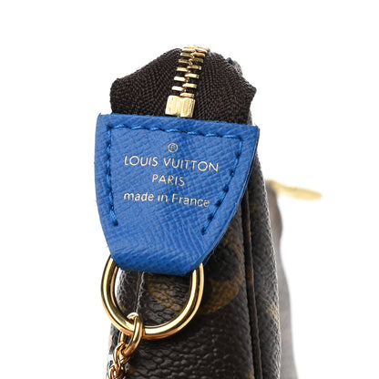 Louis Vuitton Monogram 2019 Christmas Animation Mini Venice Pochette Accessories Blue 7 of 7