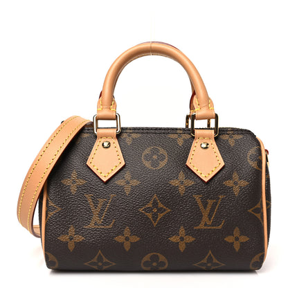 Louis Vuitton Monogram Nano Speedy Bandouliere 1 of 10